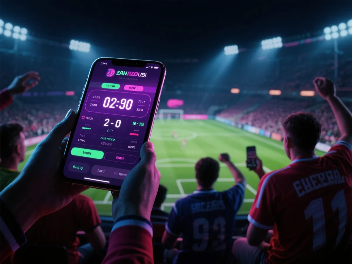 觀賽優惠與即時比分配合展示